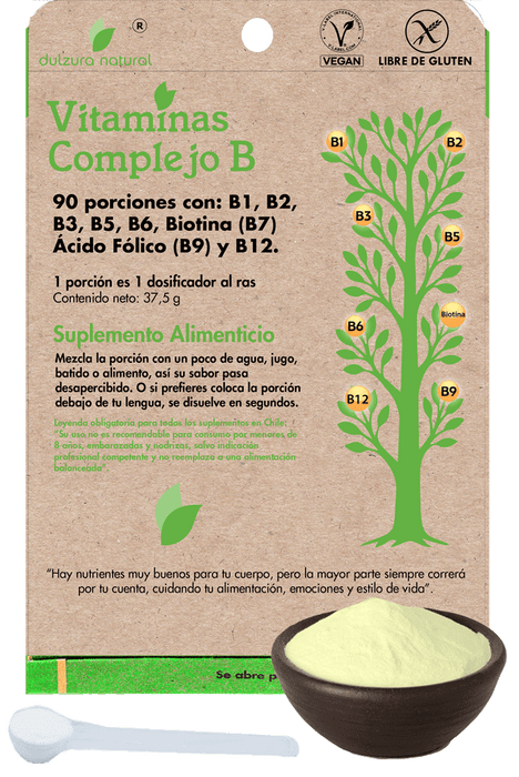 Vitaminas Complejo B de Dulzura Natural