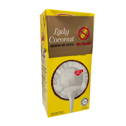 Bebida de Coco Sin Gluten Lady Coconut 1 lt