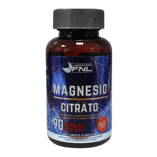Citrato de Magnesio Esencial de Laboratorio FNL 90 cap
