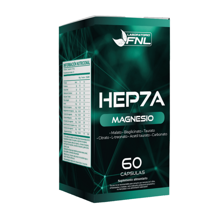 Heptamagnesio de Laboratorio FNL 60 cap