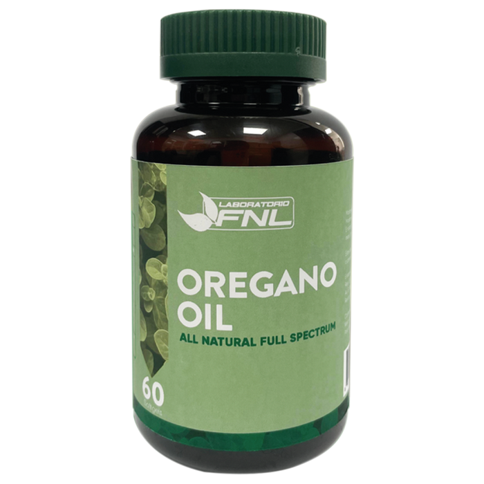 Aceite de Orégano de Laboratorio FNL 60 caps softgel