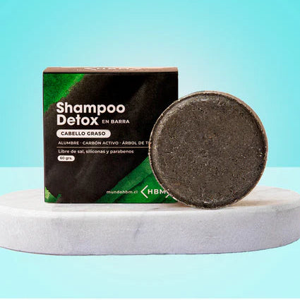 Shampoo Detox en Barra de HBM 60 gr
