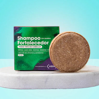 Shampoo Fortalecedor en Barra de HBM 60 gr