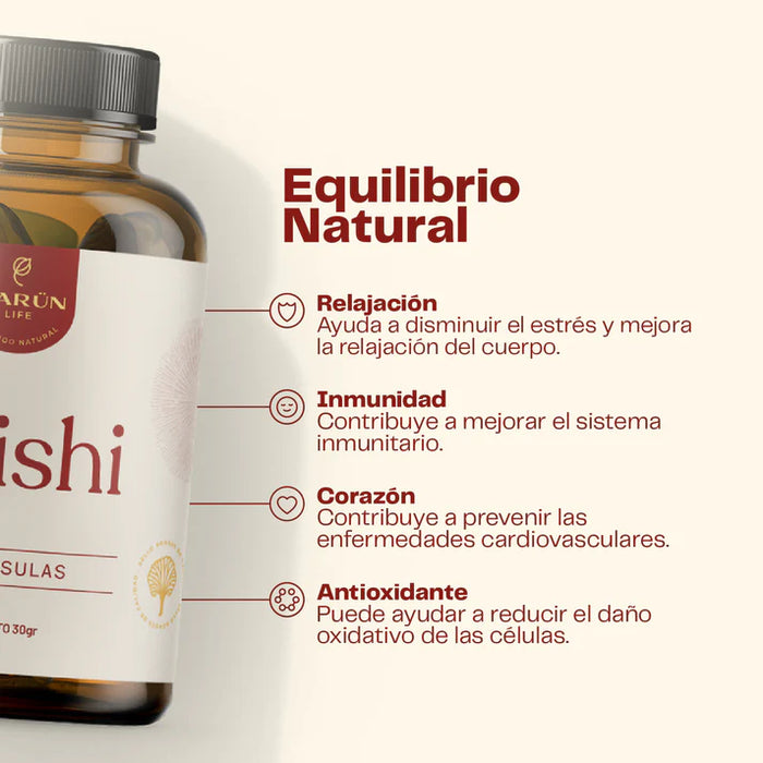 Reishi en cápsulas de Karün Life 60 cap