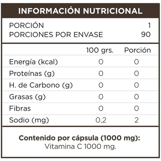 Vitamina C de 1000 mg de Karün Life