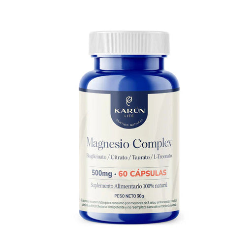 Magnesio Complex en cápsulas de Karün Life 60 cap