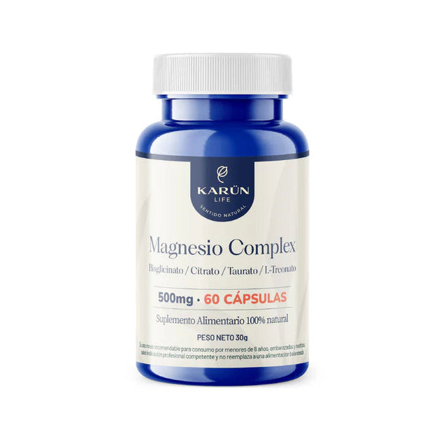 Magnesio Complex en cápsulas de Karün Life 60 cap