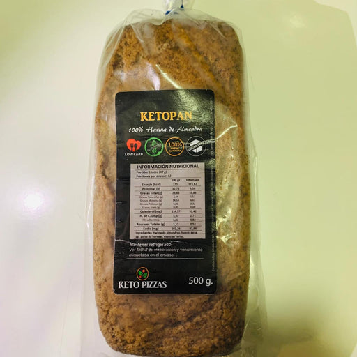 Pan Keto de Ketopizzas