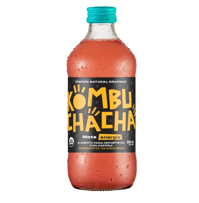 Kombucha sabor Mate Energía botella 500 ml