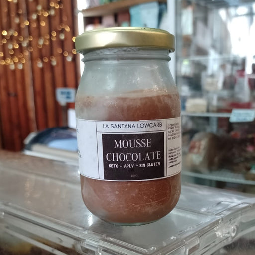 Mousse de Chocolate 85% Cacao Keto de La Santana
