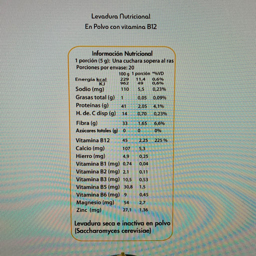 Levadura Nutricional en Polvo