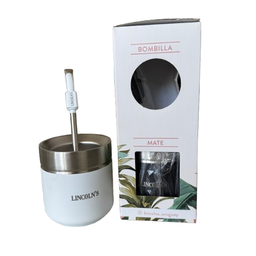 Kits Mate y Bombilla de acero Inoxidable Lincoln´s