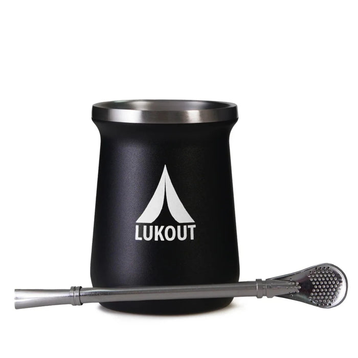 Mate Térmico Lukout con bombilla 236 ml