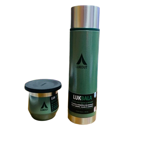 Kit Bala 75 ml + Mate de 170 ml de Lukout