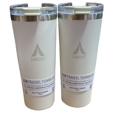 Set de 2 Vasos Travel Tumbler 700 ml de Lukout
