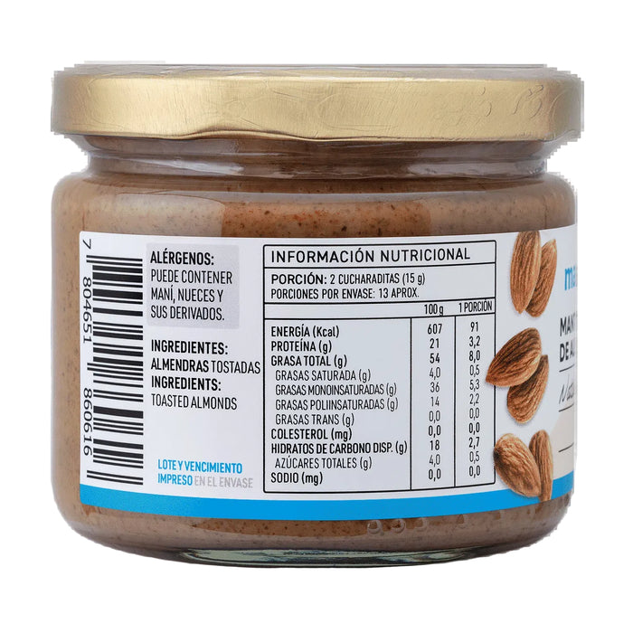 Mantequilla de Almendras Manare 200 gr