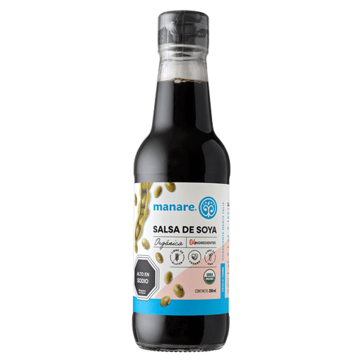 Salsa de Soja Orgánica Manare 250 ml