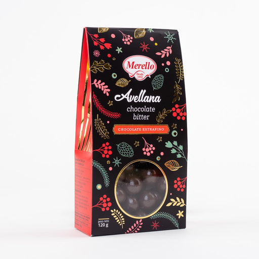 Avellanas Bitter Sin Azúcar Merello 120 gr