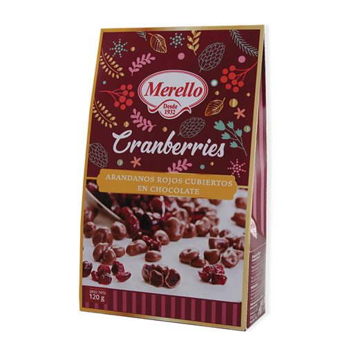 Cranberries Chocolatados Merello 120 gr