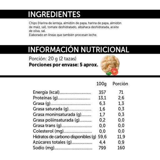 Snack Mizos Popped de Papas con Sal de Mar 20gr