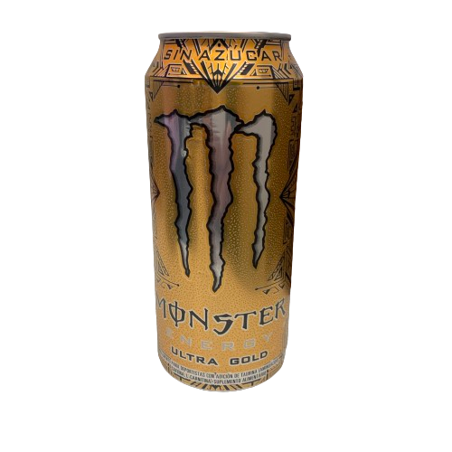 Bebida Energética Monster Energy Ultra Gold Sin Azúcar 473 ml
