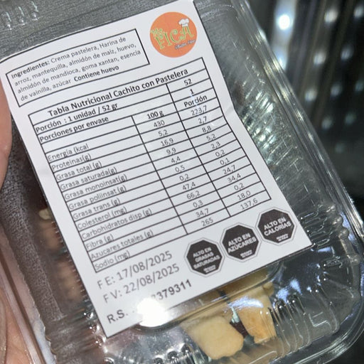 Cachitos con Pastelera Sin Gluten de Mr Fica