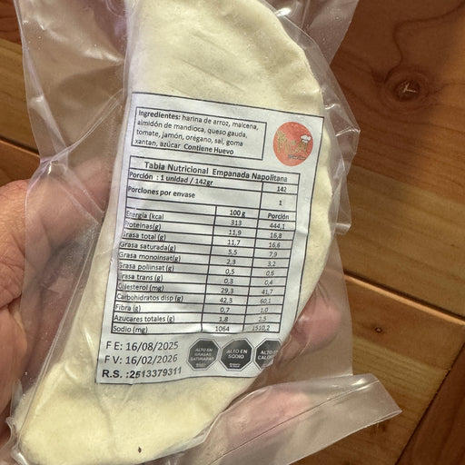 Empanadas Napolitana Sin Gluten de Mr Fica