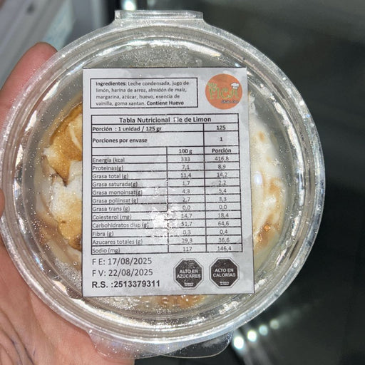 Pie de Limón Sin Gluten de Mr Fica