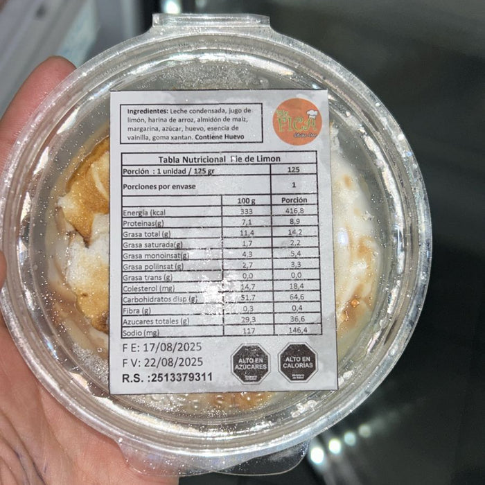 Pie de Limón Sin Gluten de Mr Fica