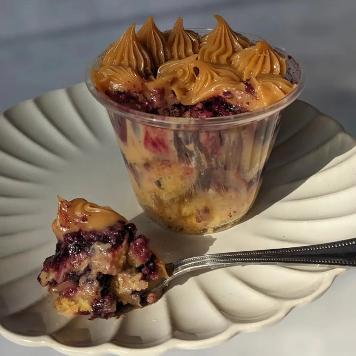 Torta Vaso Manjar Berries Keto Multisaludable 200 gr