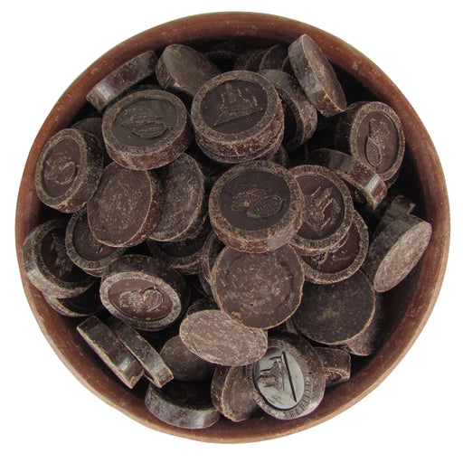 Monedas de Chocolate Bitter 60% Cacao Sin Azúcar 250 gr