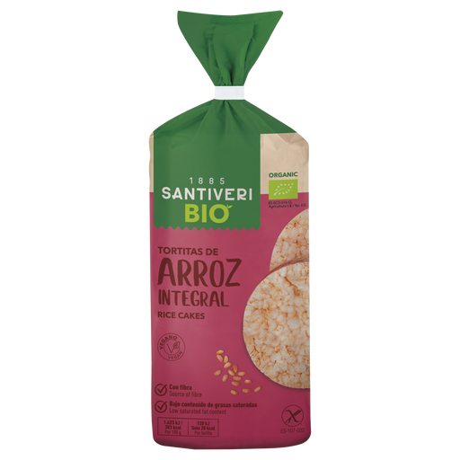 Galletas de Arroz Integral Santiveri Bio