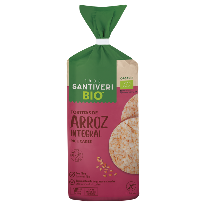 Galletas de Arroz Integral Santiveri Bio