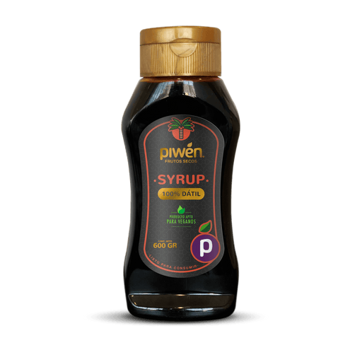 Syrup de Dátiles 100% Natural Vegano de Piwen 600 gr