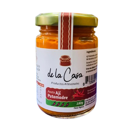 Pasta de Ají Putamadre de Productos de la Casa 180 gr