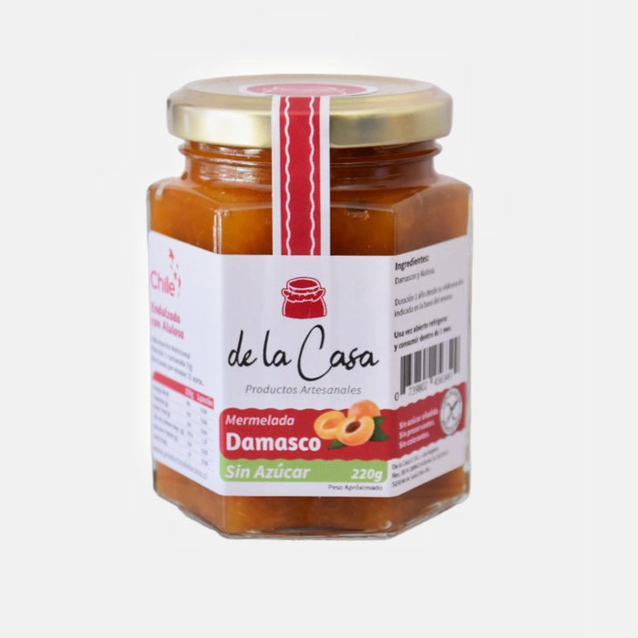 Mermelada Sin Azúcar Sabor Damasco 220 gr