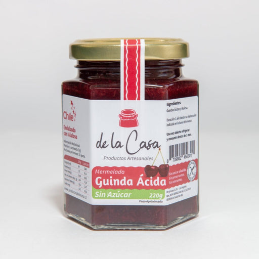 Mermelada Sin Azúcar Sabor Guinda Ácida 220 gr