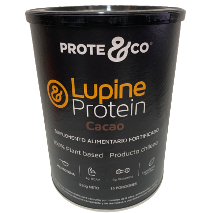 Proteina de Lupino Sabor Cacao de Prote&Co 550 gr