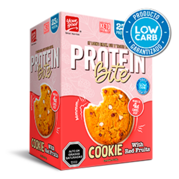 Galletas con Proteina con Frutas Rojas de Protein Bite— Comprar