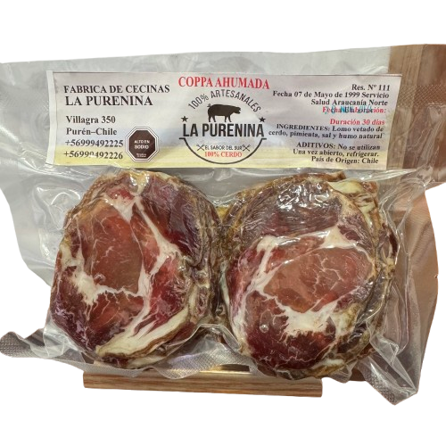 Coppa Ahumadas 100% Artesanales La Purenina 200 gr