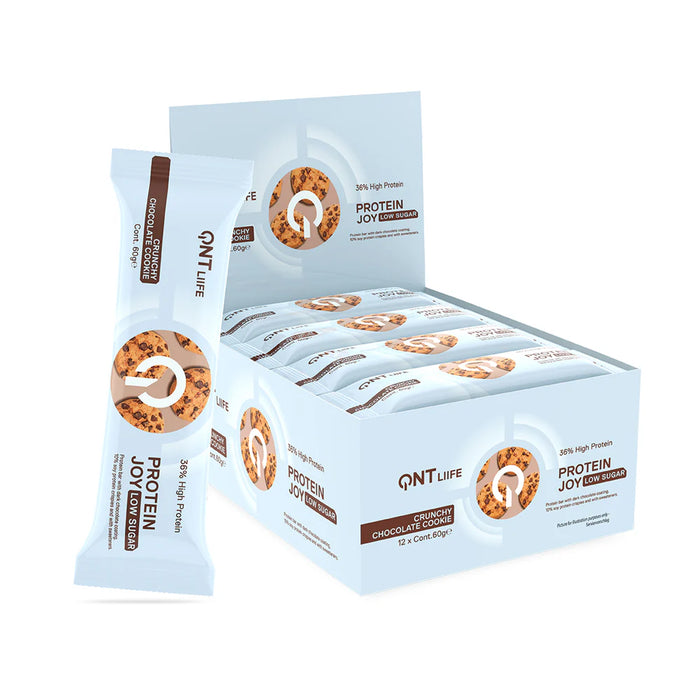 Barra de Proteína Chocolate Cookie Crunchy QNT Liife 60gr