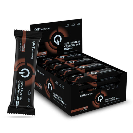 Barra de Proteína Chocolate Flavour QNT Metapure 65gr