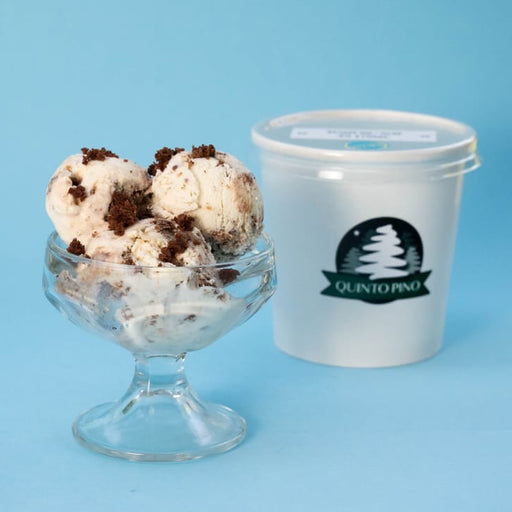 Vasito de Helado sabor Cookies & Cream Keto Low Carb de Quinto Pino