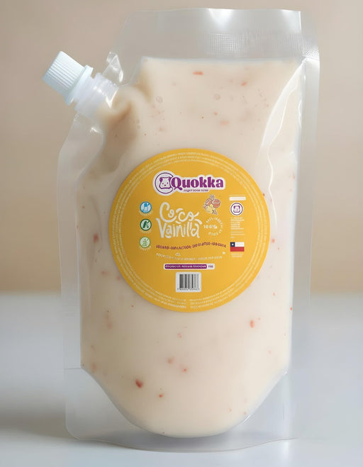 Yoghurt Vegano Coco Vainilla, APLV y Sin Gluten de Quokka 500gr