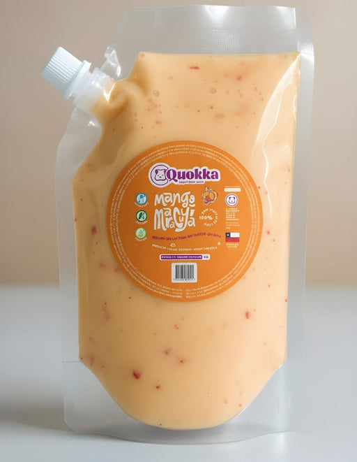 Yoghurt Vegano Coco Mango Maracuyá, APLV y Sin Gluten de Quokka 500gr