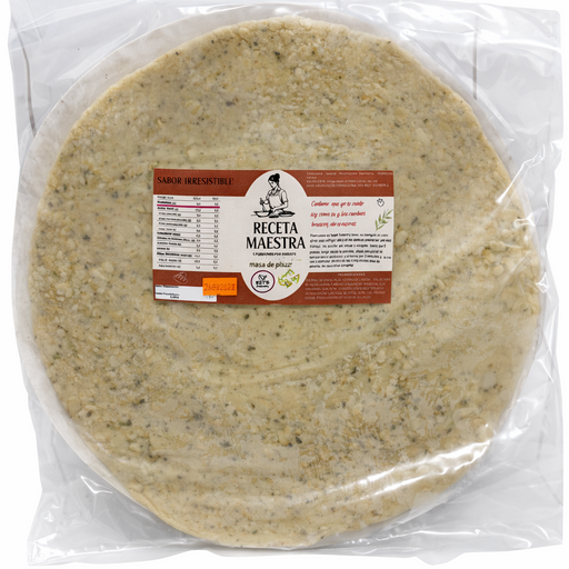 Masa de Pizza Familiar Keto y Vegana de Receta Maestra