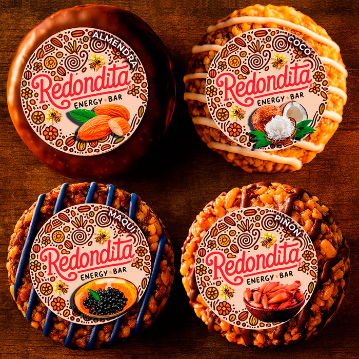 Barra Energética, con Proteína y sin Gluten Redondita 50 gr