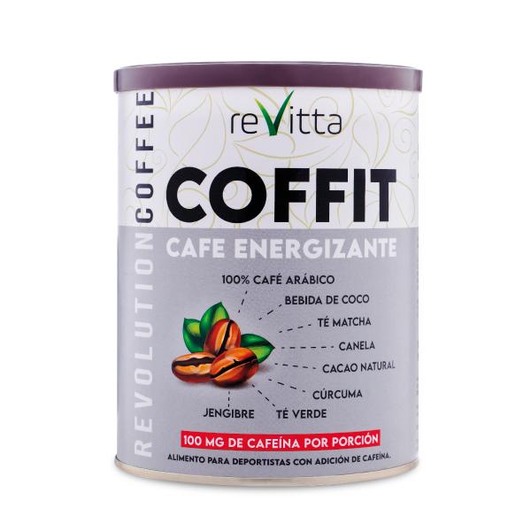 Café Energizante Sin Gluten y Vegano ReVitta 300 gr