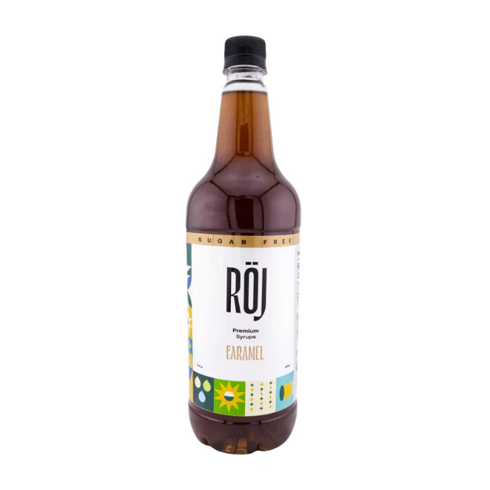 Syrup libre de Azúcar Premium sabor Caramel Röj 1 lt