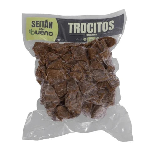 Trocitos de Seitán Tradicionales  de Seitán del Bueno 500 gr